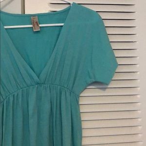 Teal Dress/Bathing Suit Cover